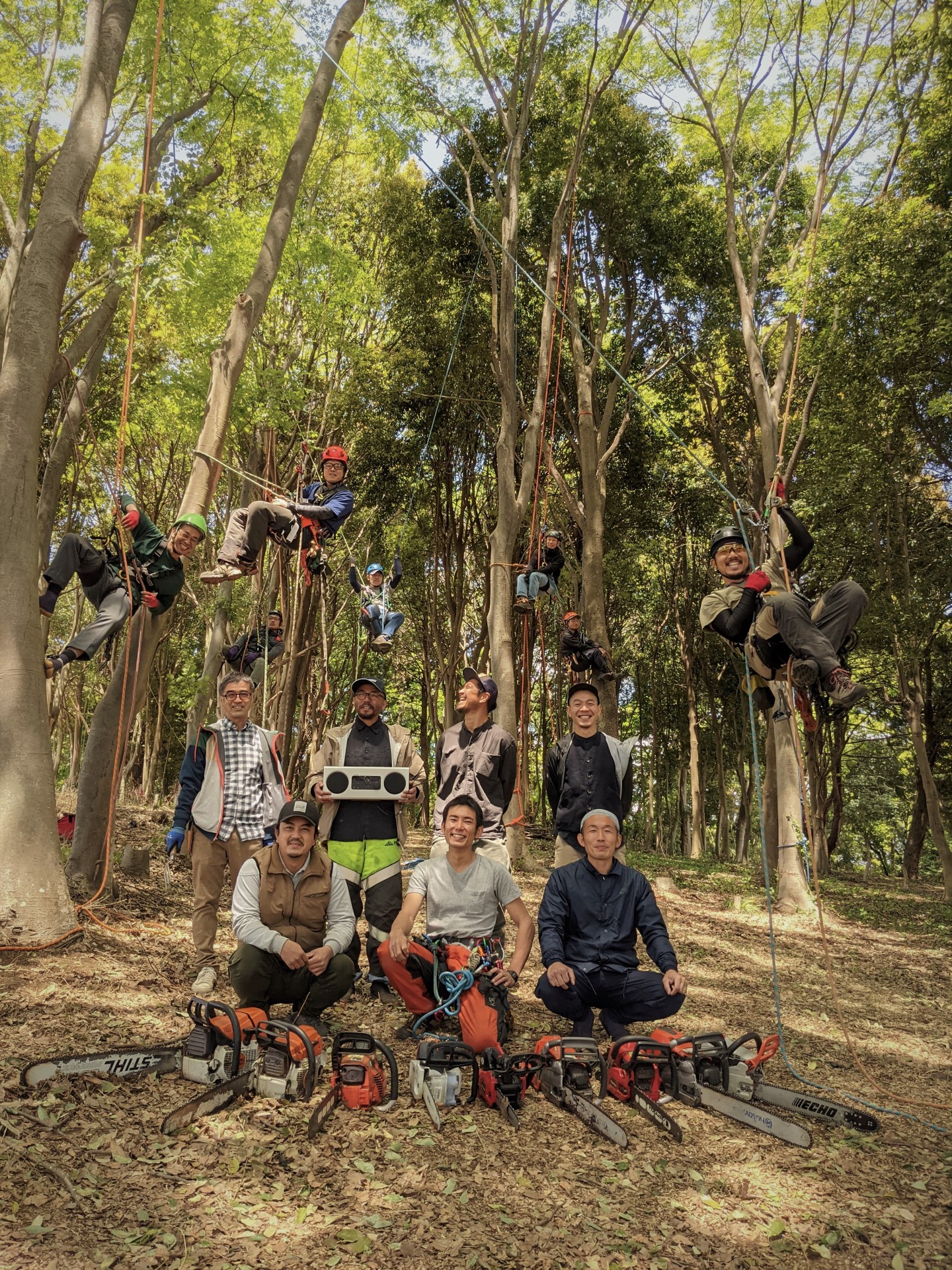 TREE WORKERS TOKYO members photo